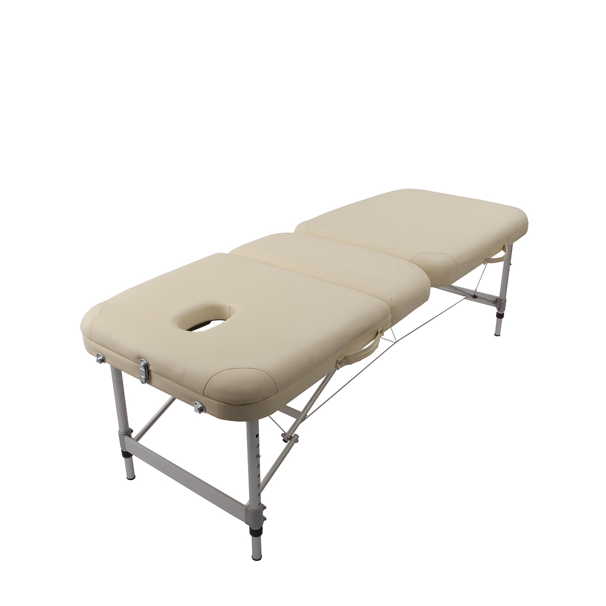 超軽量折りたたみリクライニングベッドPRO-LIGHT ベージュ（キャリー