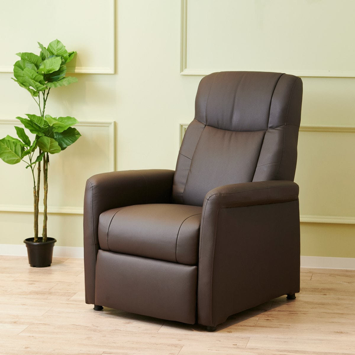 ラウンジチェアDXⅡ（レッグレスト連動タイプ）グレージュの通販