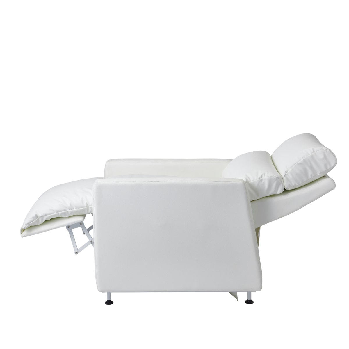 ラウンジチェアDX PRO（スノーホワイト）【リクライニング角度固定