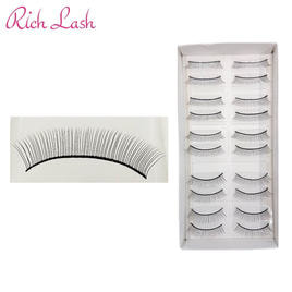 Rich Lash】アイラッシュ練習用つけまつげ（ストレート）10組セットの