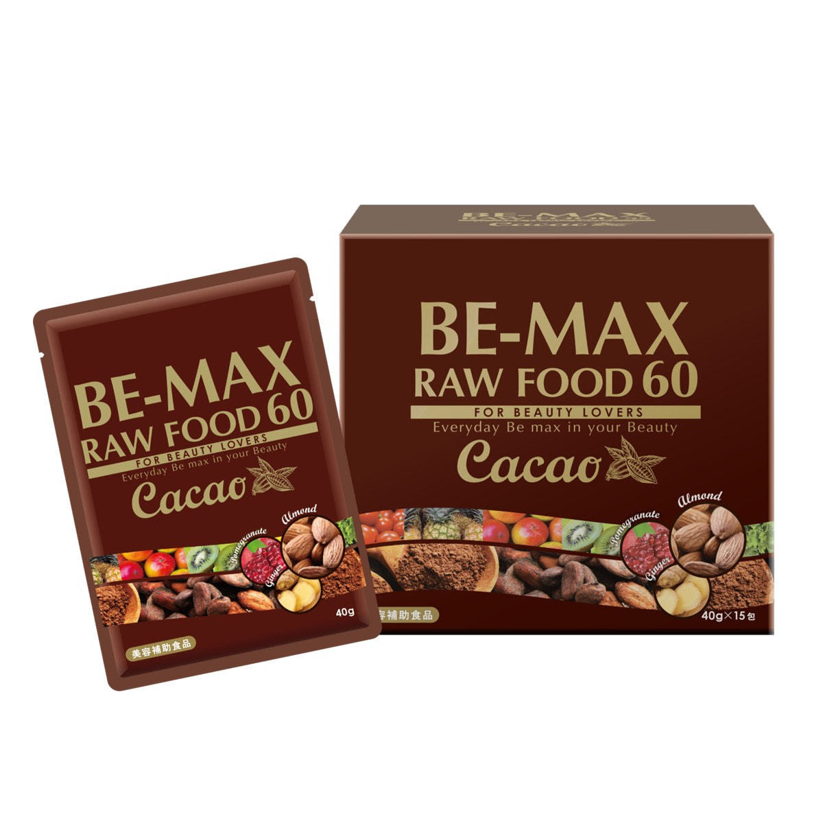 BE-MAX ローフード60カカオ 40g×15包の通販・卸売り | アイラッシュ