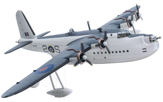 WWII Corgi Aviation die cast model Short Sunderland MK.III 