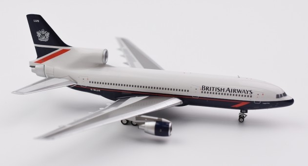 British Airways Landor Lockheed L-1011 G-BHBR with stand