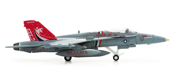 Red Wildcats US Navy F/A-18C Hornet red Herpa 554169 scale 1:200