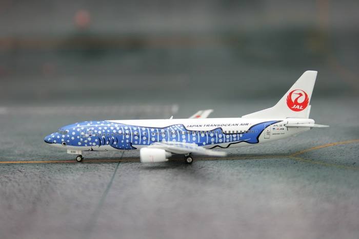 Japan TransOcean JTA Jinbei Blue Jet B737-400 JA8939 Phoenix 1:400