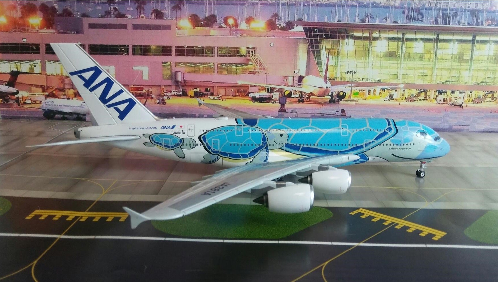 All Nippon ANA Airways Sea Turtle 