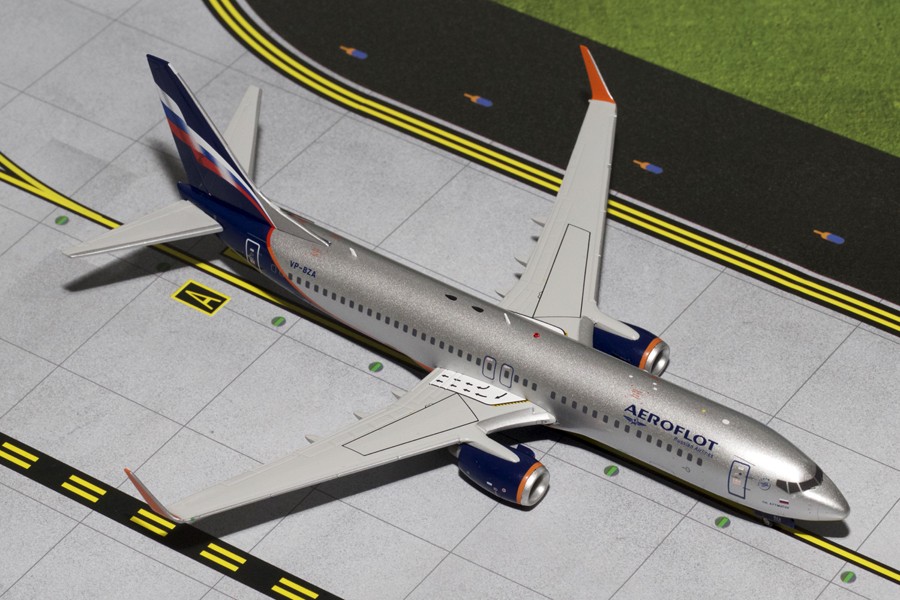 Highly detailed Gemini Jets diecast model airplane Aeroflot Boeing