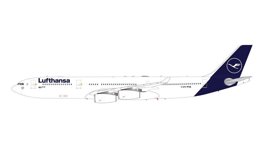 航空機・ヘリコプター Gemini 200 Lufthansa A340-300 航空機