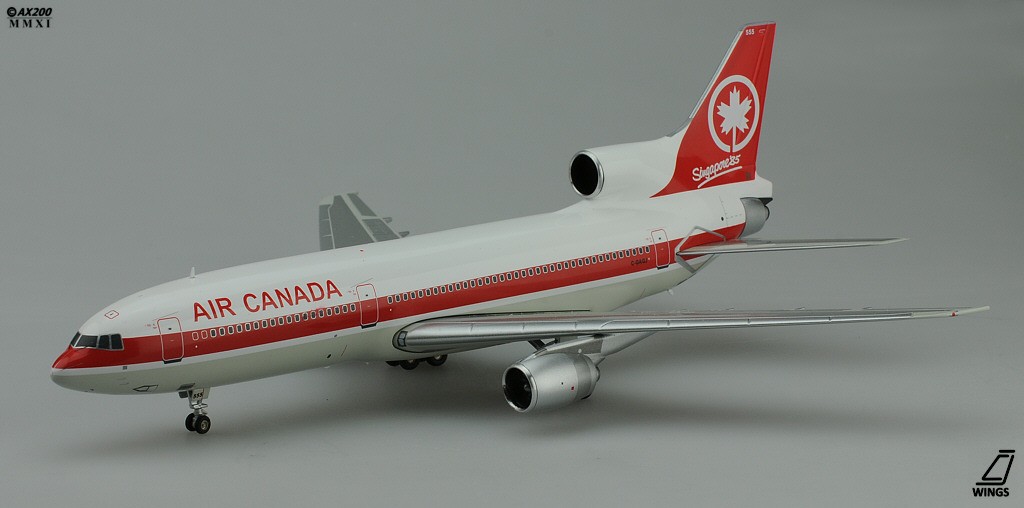 AIR CANADA L1011-500 C-GAGJ (SINGAPORE '85) JCWings 1:200 ezToys