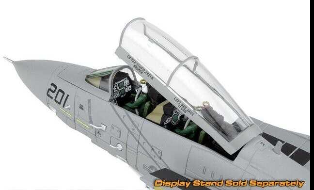 US Navy F-14A Tomcat Model USN VF-84 Jolly Rogers AJ201 USS