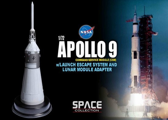 Apollo9 スペース ドラゴン ウイングス アポロ9 72 模型 NASA Apollo9