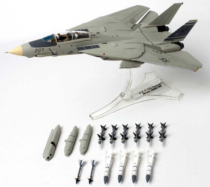 Unimax 1/72 Forces of Valor US F-14A Tomcat USS JFK '89 Scale 1:72