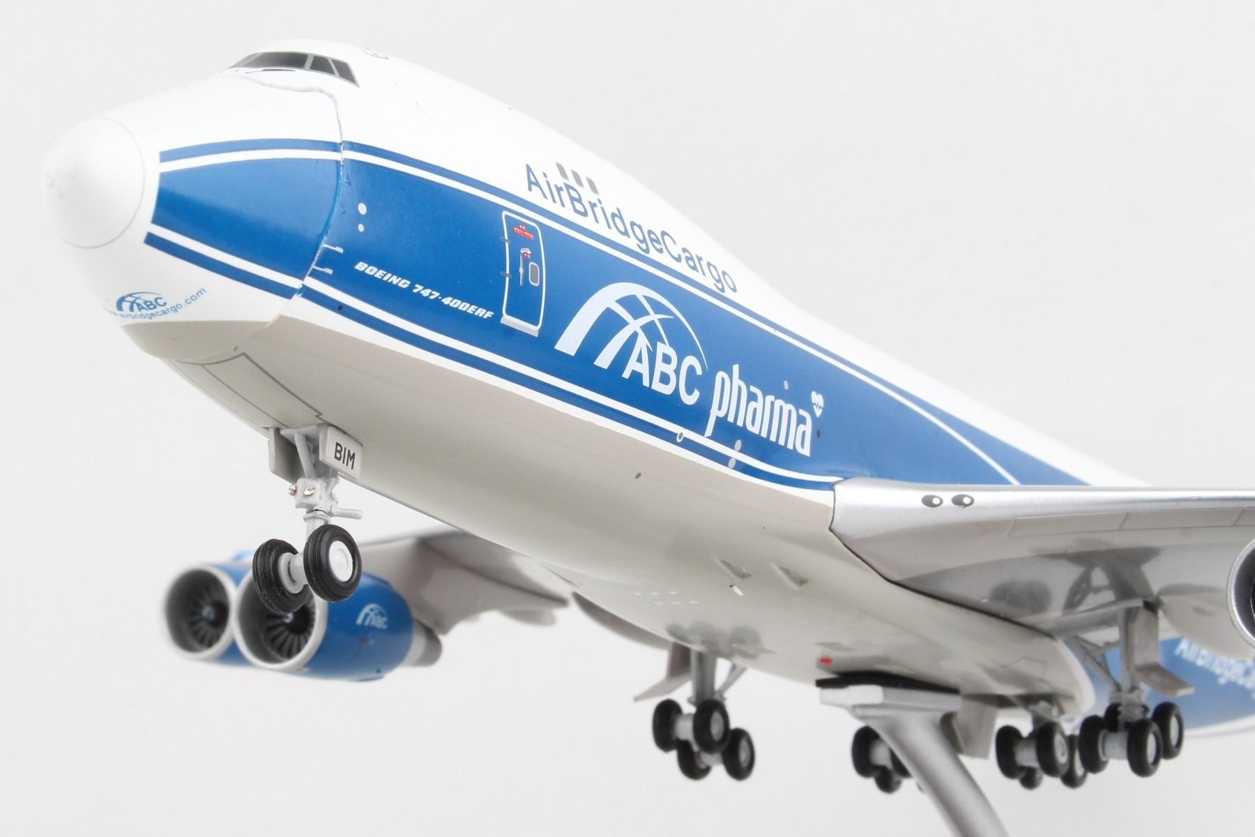 AirBridge Cargo Air Boeing 747-400ERF VP-BIM Gemini200 G2ABW934