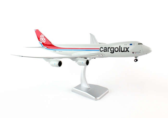 Hogan Cargolux 747-8F 1/200 W/GEAR City Of ESCH-SUR-ALZETTE die