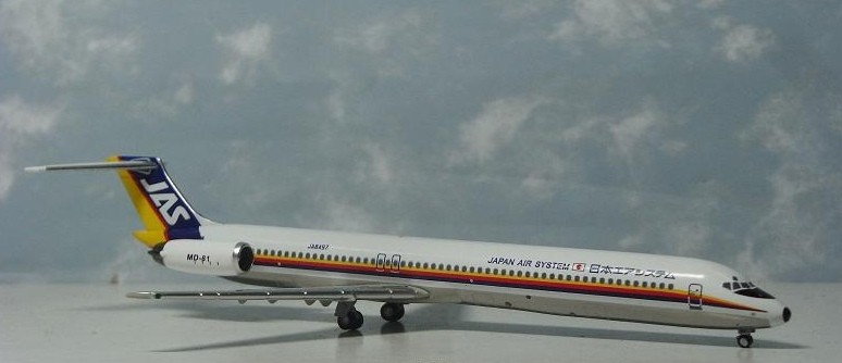 航空機・ヘリコプター JAS MD-81 JA8458 航空機・ヘリコプター JAS MD