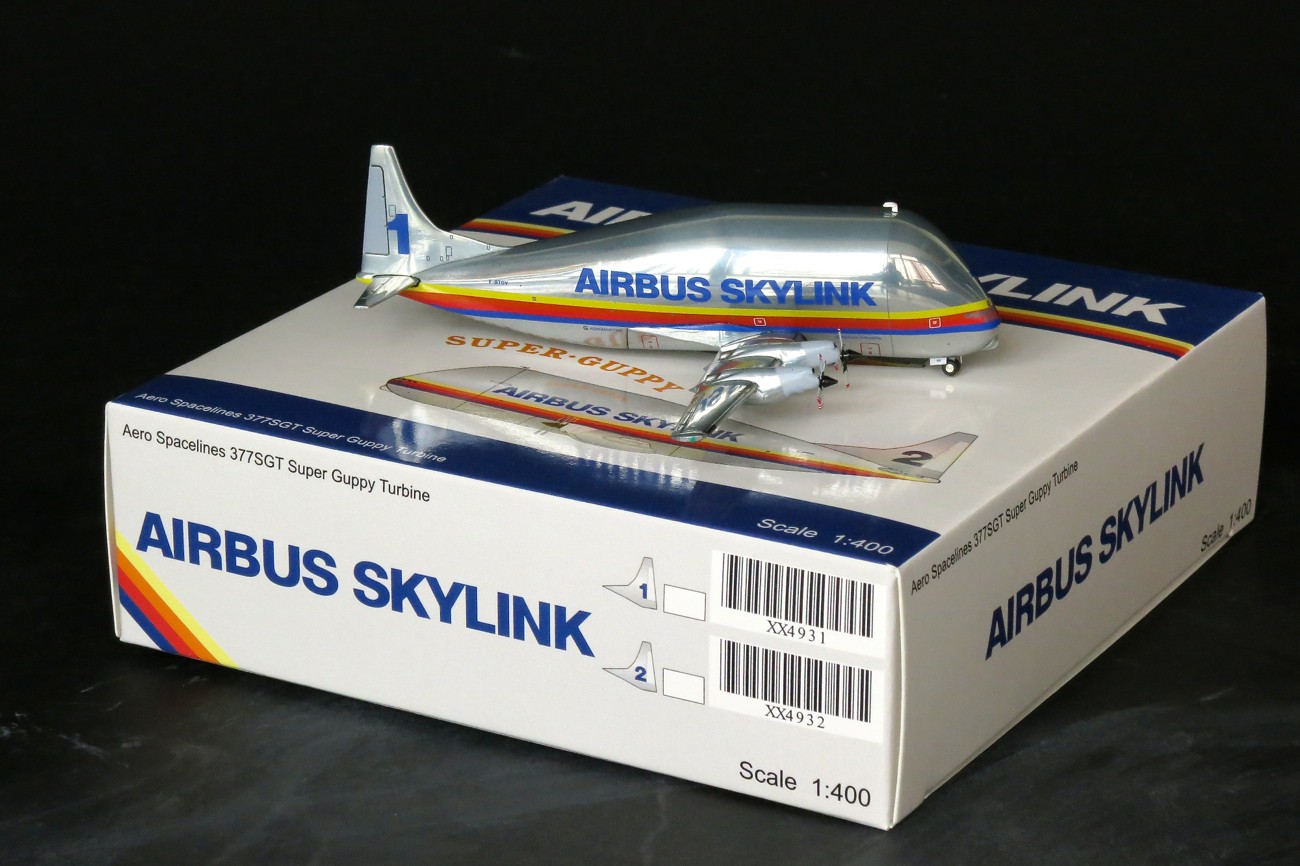 航空機・ヘリコプター 1/400 Airbus 377SGT Super Guppy jc wings