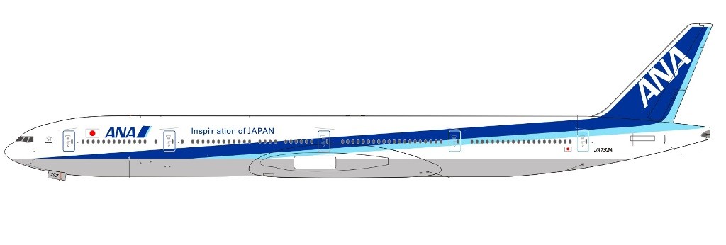 ANA All Nippon Boeing 777-300ER New Livery JA753A Aero Classics