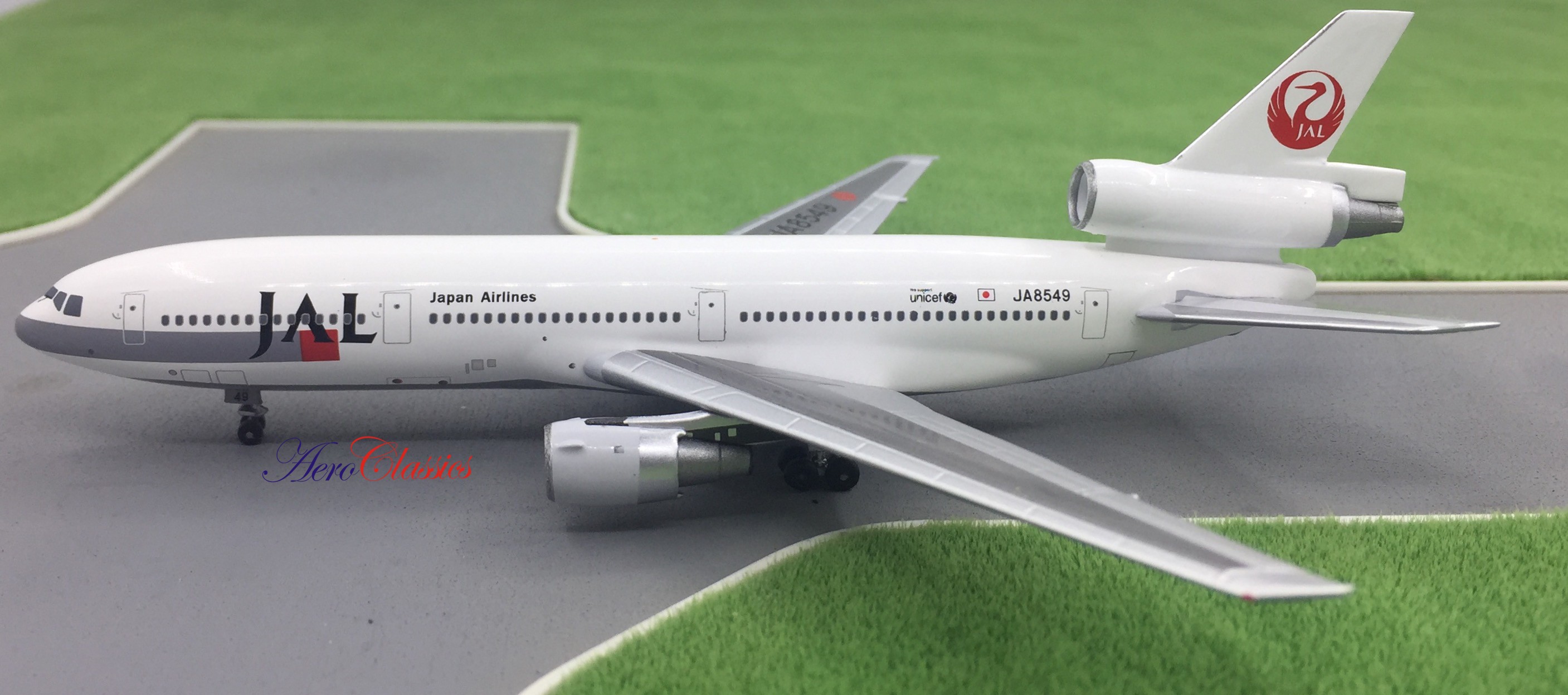 HarlequinAir/日本エアシステム ハイブリッド塗装DC10/1:400