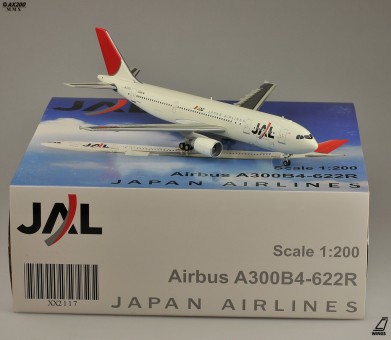 JCwings JAL A300-600 Old Livery JA0160 Scale 1:200 JCRAMJAL117