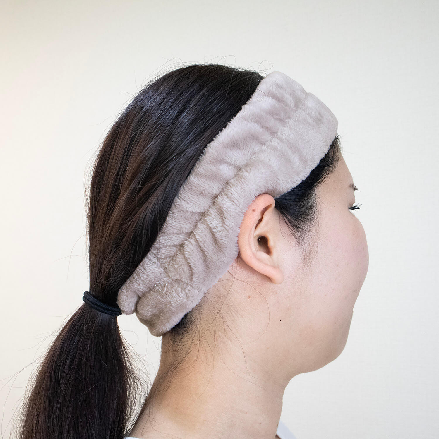 Do white プラス 潤エッティマスク ヘアバンド ショップ Do white