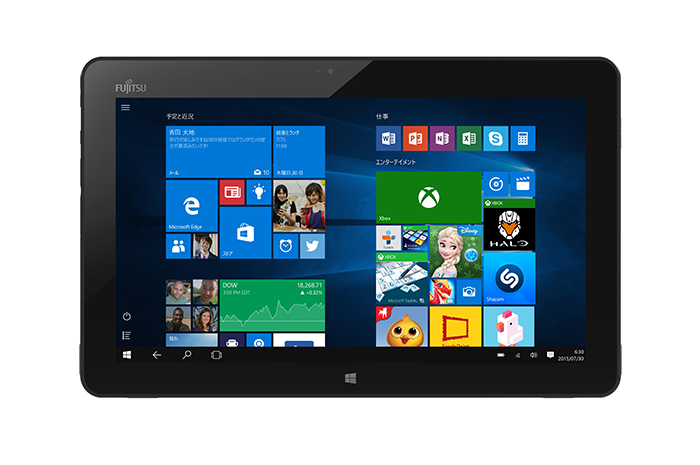 今までに発表した主な製品（12.5型 Windowsタブレット arrows Tab RH
