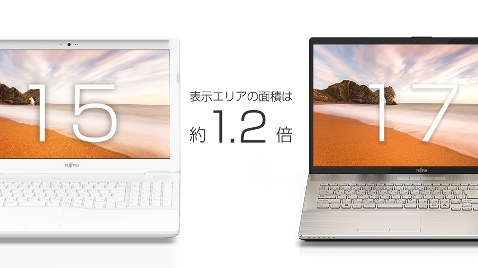 17.3型ワイド ノートパソコン（PC） LIFEBOOK NHシリーズ（WN1/J3