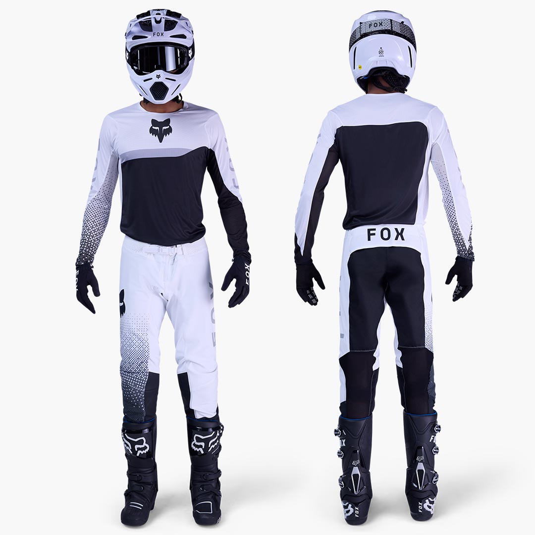MX26 Flexair Fracture — White/Black