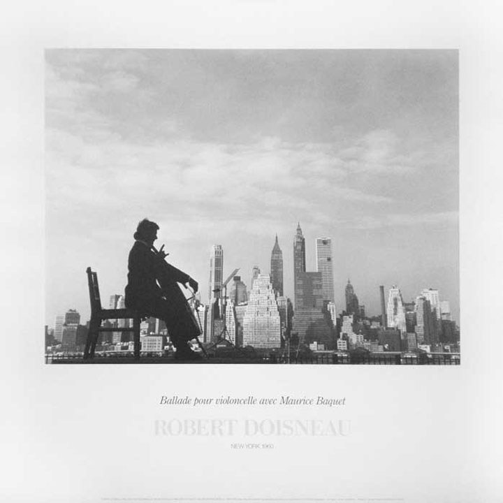Balad for Chello/ロベール・ドアノー【Robert Doisneau】ポスター