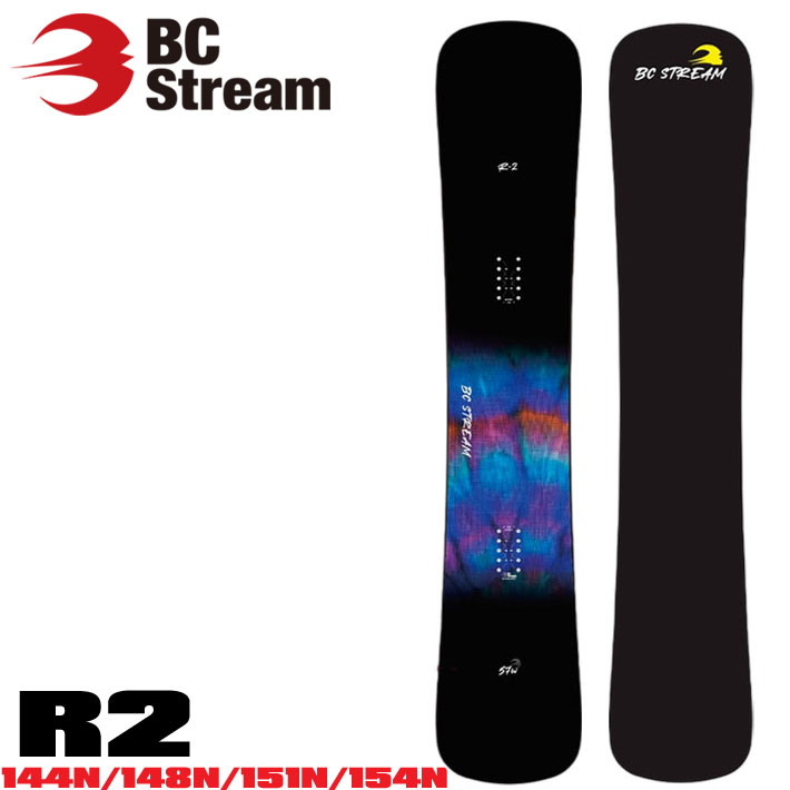 25-26 BC Stream スノーボード ビーシーストリーム R-2 R2 アールツー