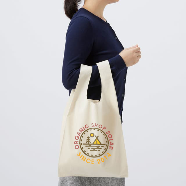 オーガニックコットンマルシェバッグ[MARKLESS STYLE TR-1173
