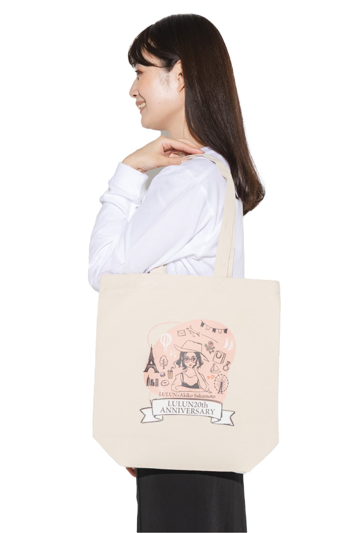 キャンバストート（M）[MARKLESS STYLE TR-0105]｜オリジナルプリント