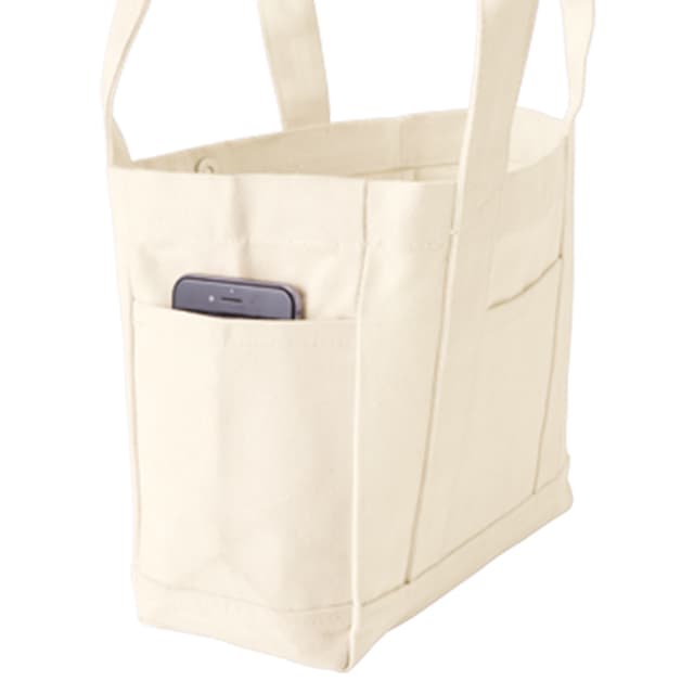 厚手キャンバスポケットマルチトート（S）[MARKLESS STYLE TR-0853