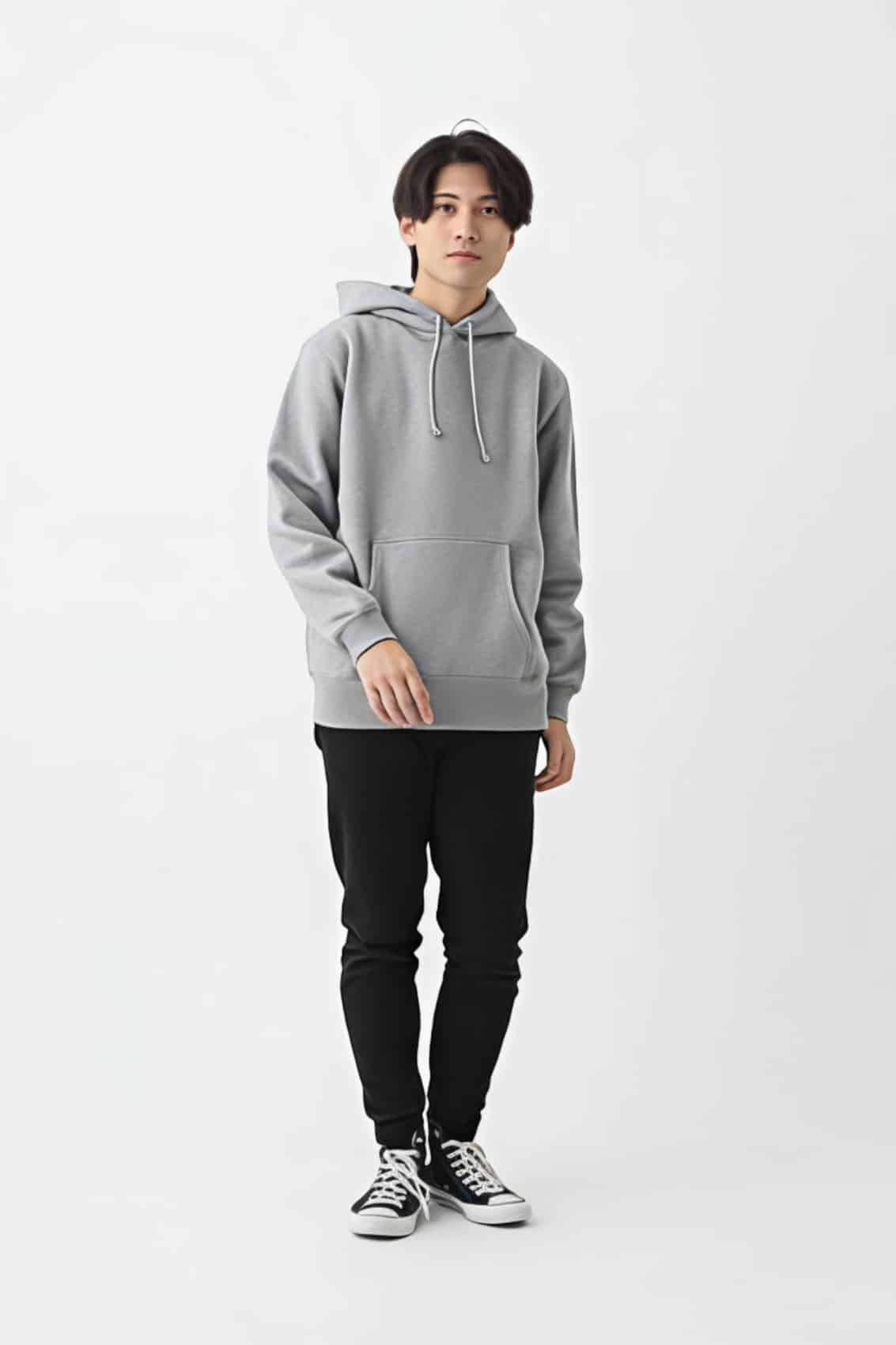 裏起毛プルパーカー[United Athle 5618]｜オリジナルプリント作製の