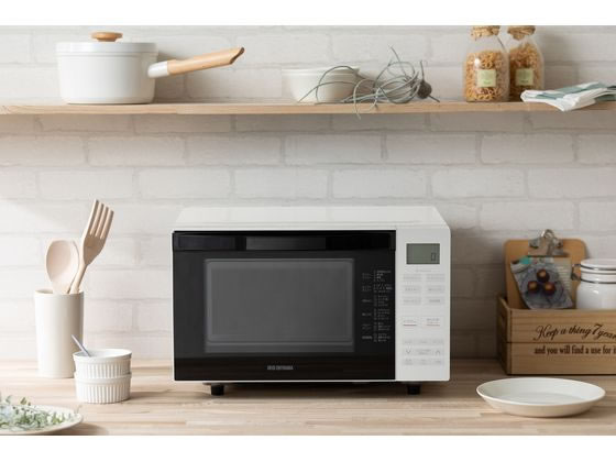 アイリスオーヤマ オーブンレンジ 18L ホワイト MO-F1810-W 通販