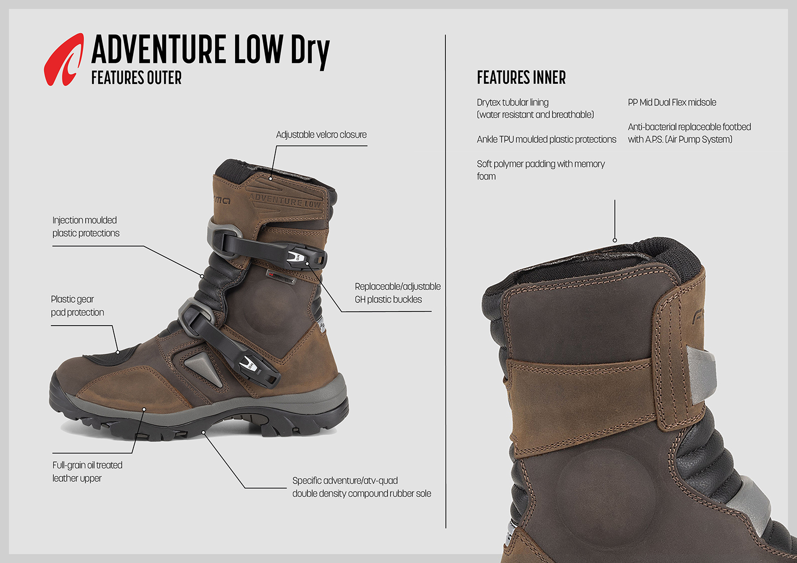 ADVENTURE LOW Dry - Formaboots