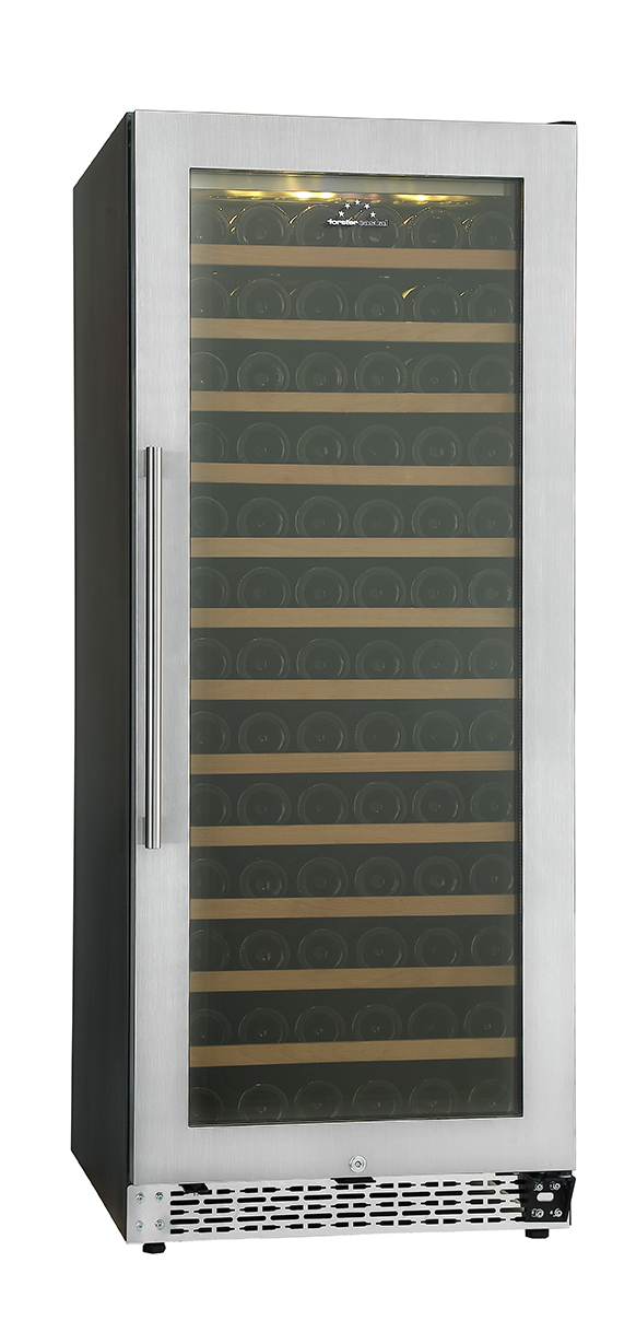 スタイリッシュで安全性の高い大型ワインセラー FJP-321GS｜フォル