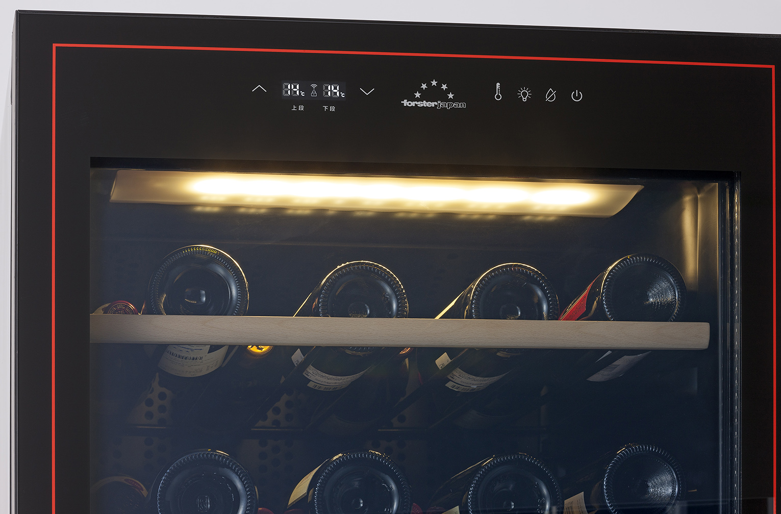 CASUAL+ カジュアルプラス FJC-366GD(BK) | ワインセラーのフォル