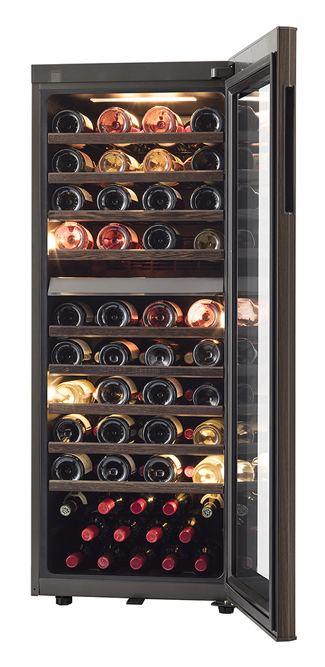 温度管理とデザインに優れた家庭用ワインセラー SG-196GD｜フォル