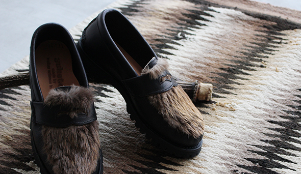 YUKETEN / ユケテン】Penny Loafer ”Beaver Hair”ビーバーヘアーを使っ