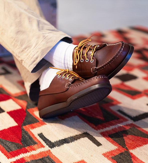 RANCOURT&Co】Ranger Moc “Brown Latigo” 『Made In Maine USA』FORTの