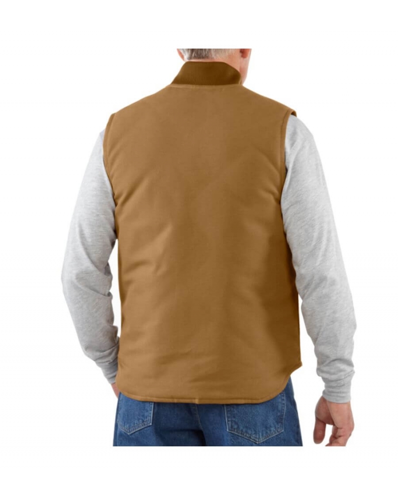 Carhartt® Men's Arctic Quilt Lined Duck Vest - Big & Tall - Fort