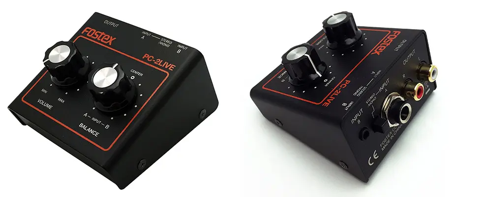 ギタリストに最適な新製品PM30G/PC-2LIVEを新発売 | Fostex