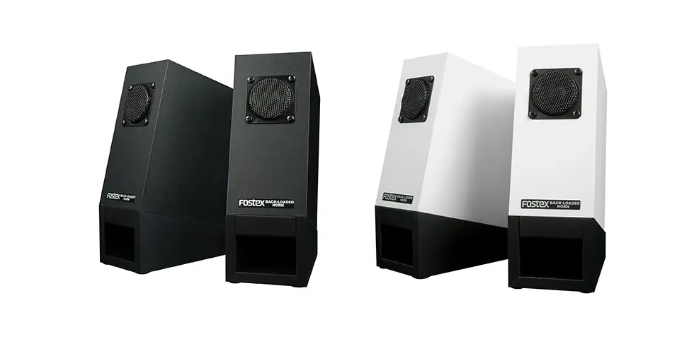 デスクトップサイズのバックロードホーンスピーカーシステム BK40H を