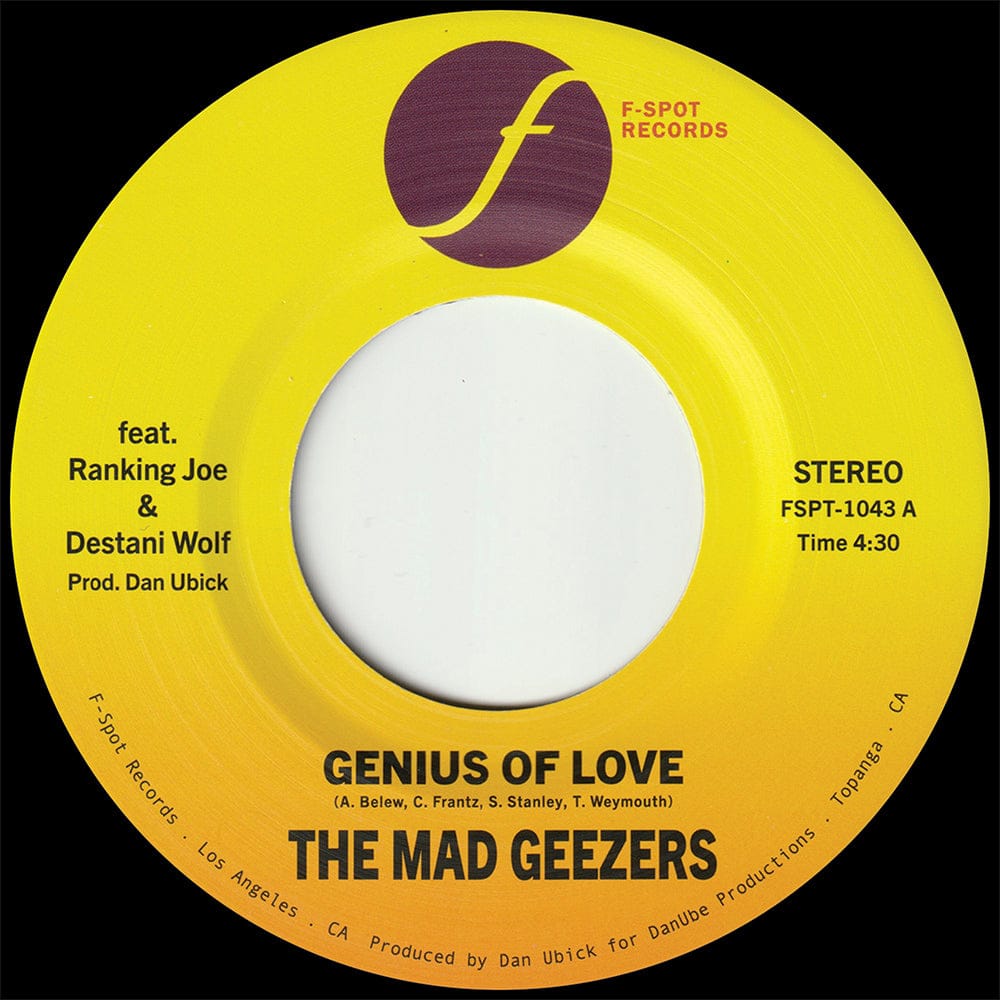 The Mad Geezers - Genius of Love b/w Genius of Dub (7