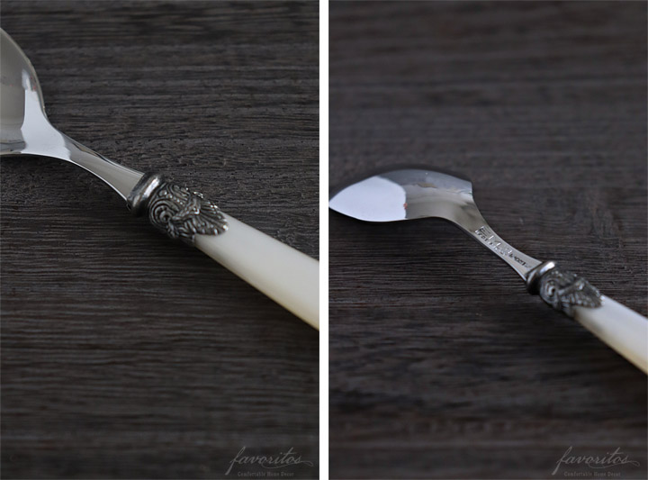 EME（エメ）｜NAPOLEON アイスクリームスプーン パールアイボリー