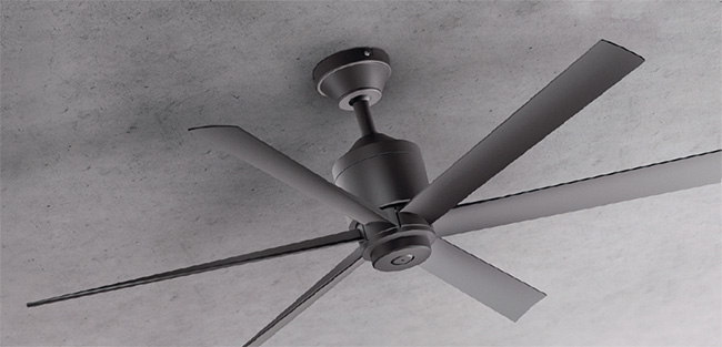 即日発送 大風量 傾斜対応 軽量 オーデリック製シーリングファン