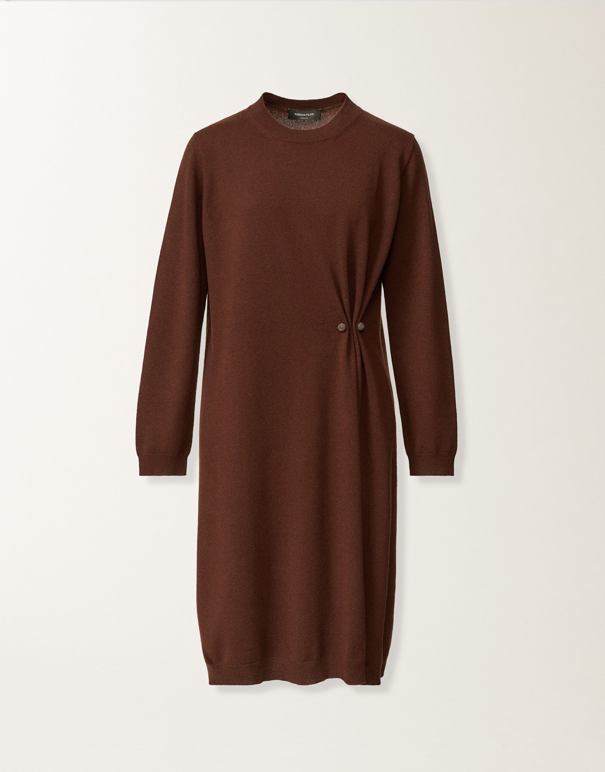 レディースワンピース：サテン、シルク、ウール製ワンピース | Fabiana