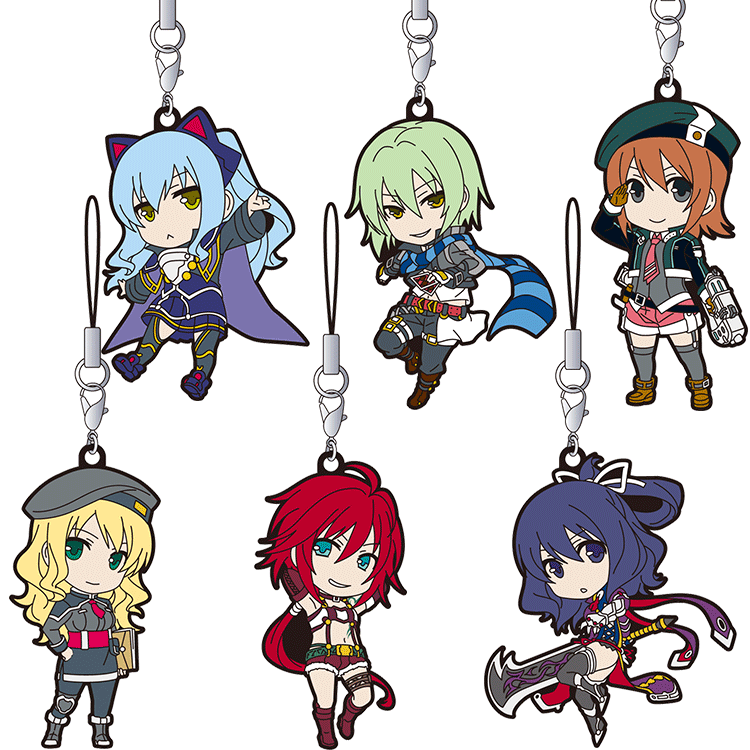 英雄伝説 碧の軌跡」ラバーストラップ Vol.2（全6種） | 日本