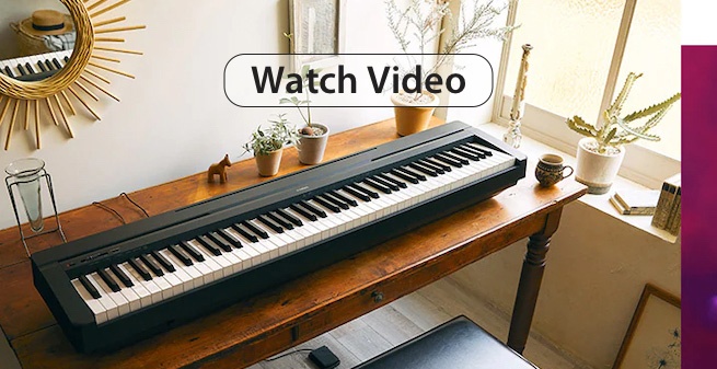 Yamaha P-45B Portable Digital Piano