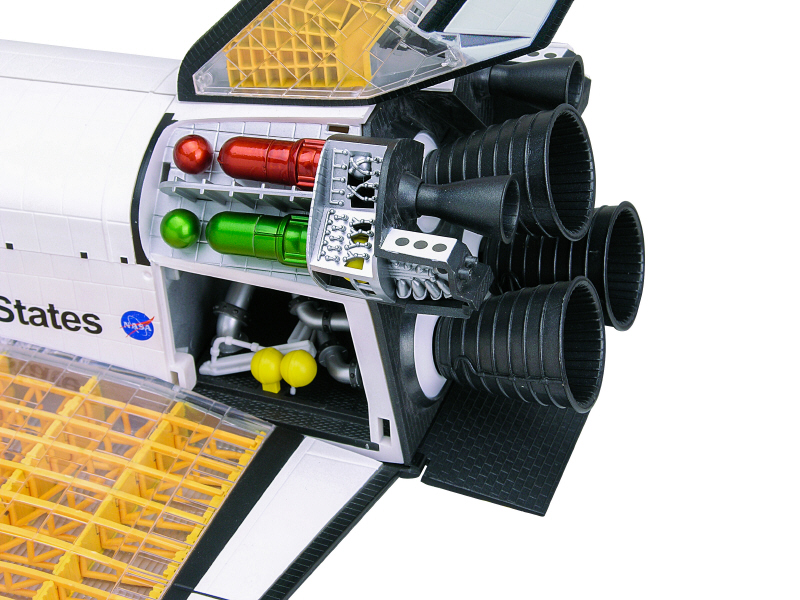 4D Vision Vehicles (Space)-1/72 Space Shuttle - famemaster.com